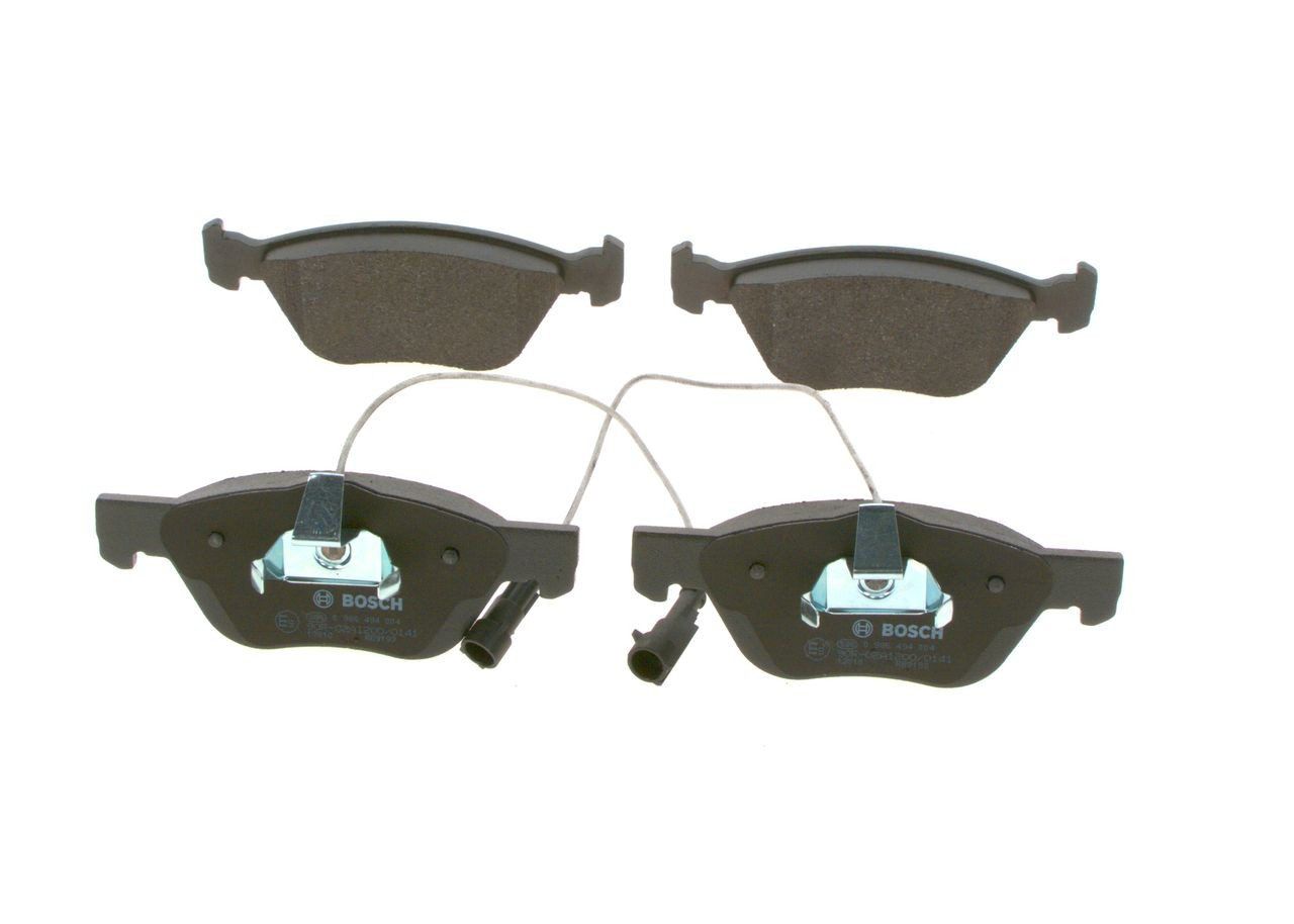 Тормозные колодки Bosch 0986494004