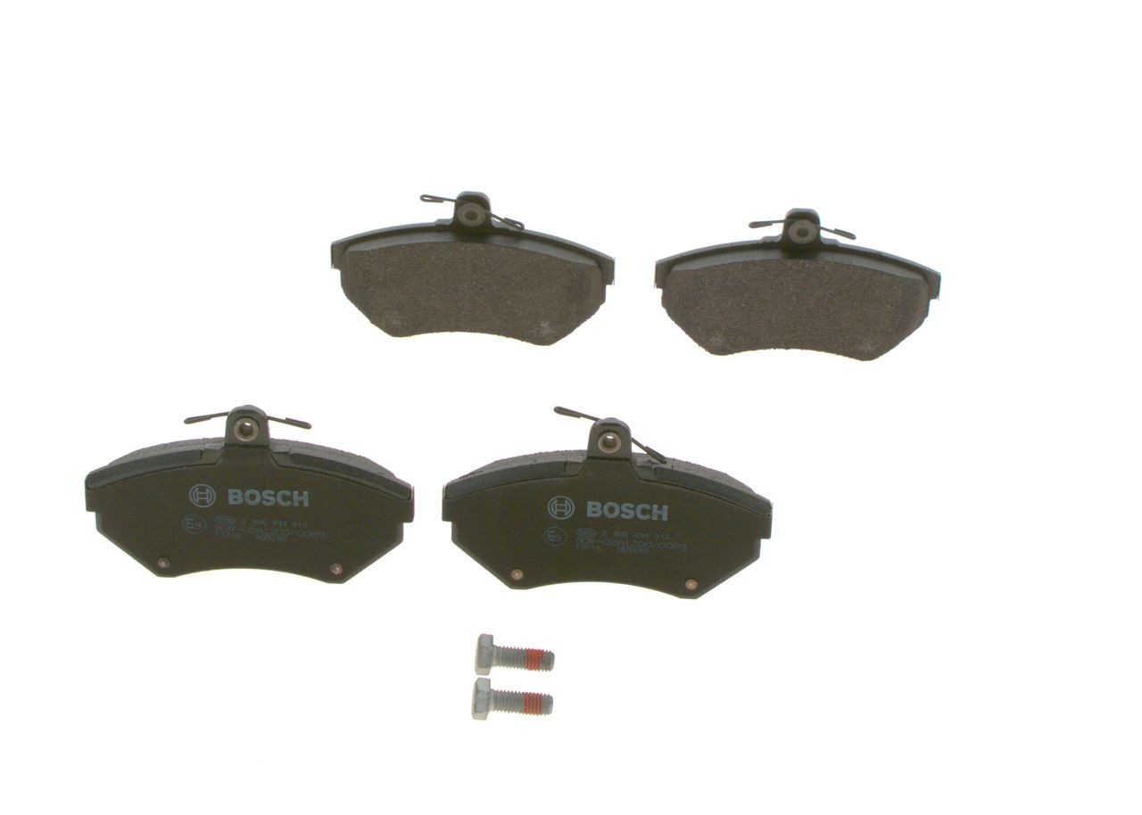 Тормозные колодки Bosch 0986494010