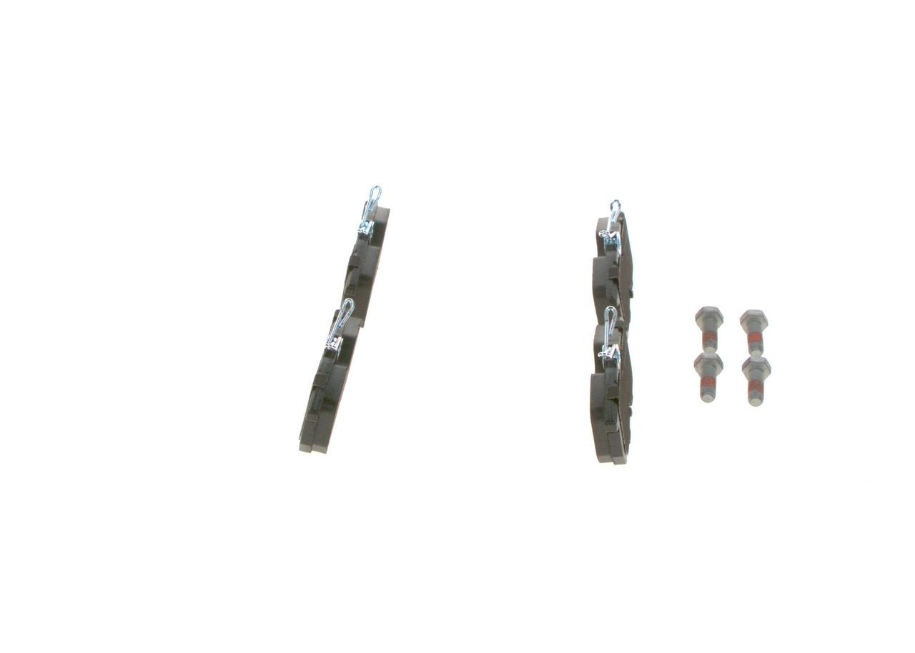 Купить 0986494011 Bosch Колодки тормозные задние, дисковые