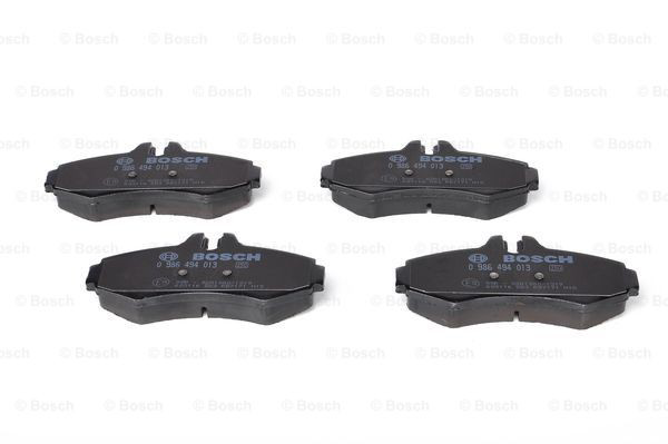 Передние тормозные колодки 0986494013 Bosch