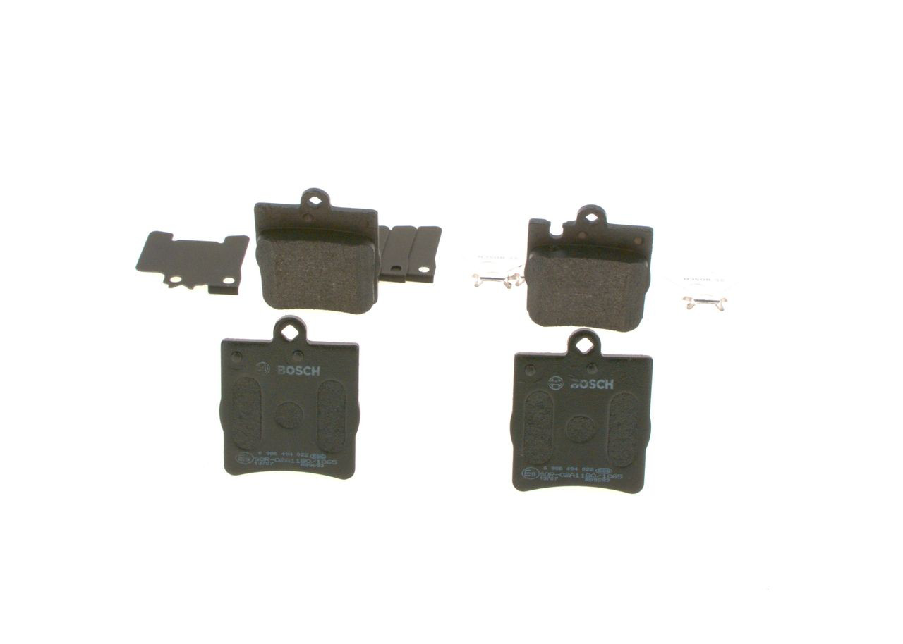 0986494022 Bosch Колодки тормозные дисковые комплект