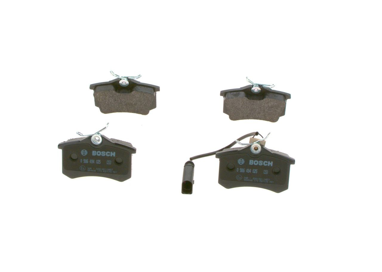 Колодки дисковые  Bosch 0986494025 цена, от 29.21 USD
