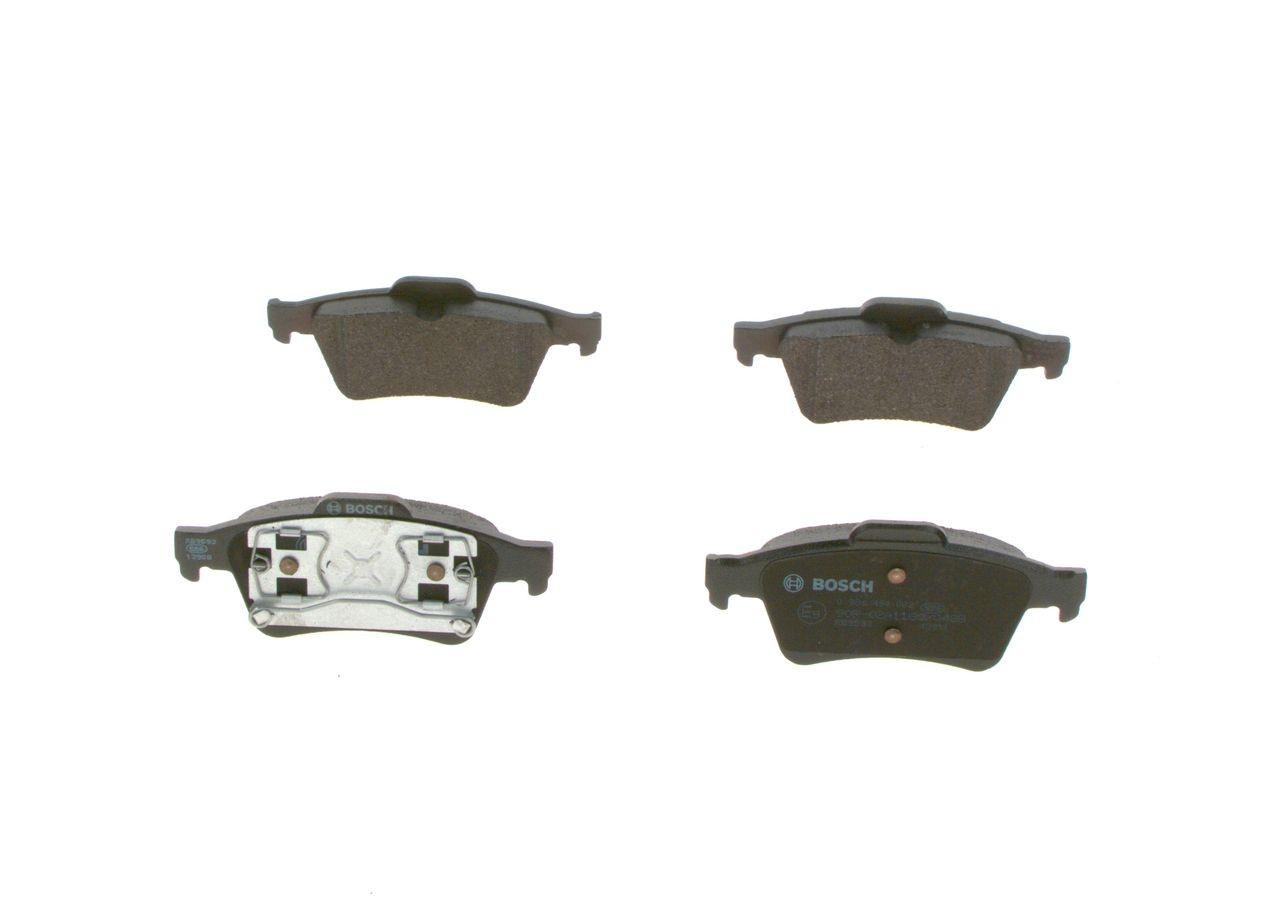 Купить 0986494032 Bosch Колодки тормозные задние, дисковые