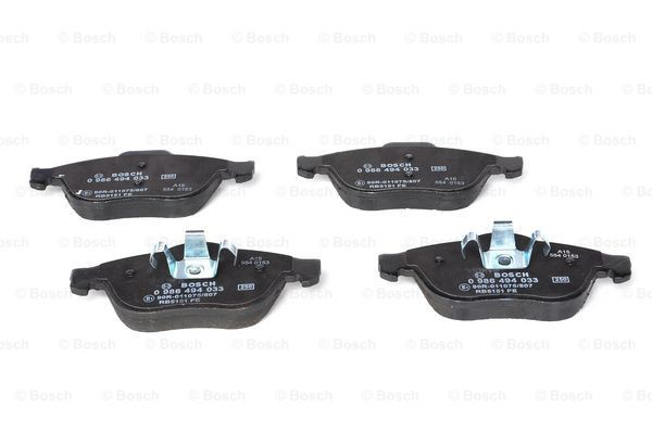 0986494033 Bosch Колодки передние