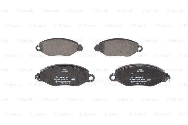 0986494037 Bosch Колодки передние