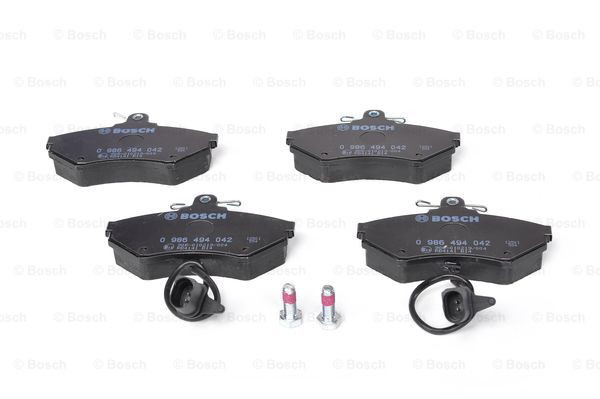 Купить 0986494042 Bosch Колодки тормозные