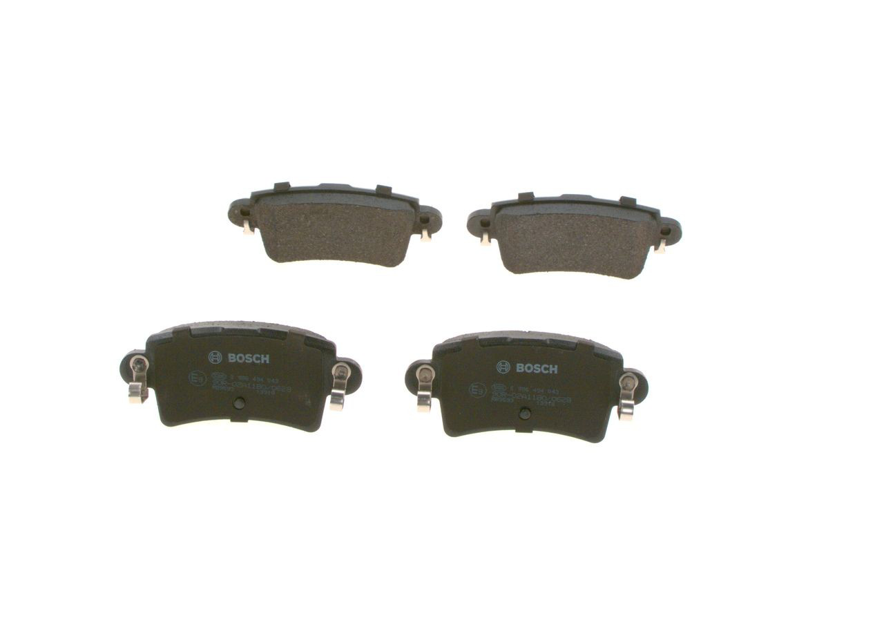0986494043 Bosch Колодки тормозные дисковые комплект