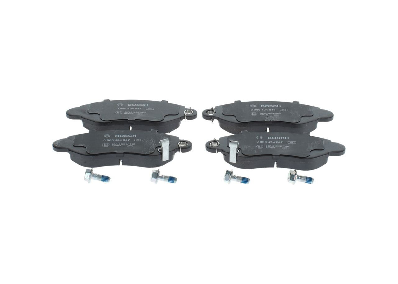 Тормозные колодки Bosch 0986494047
