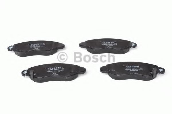 Передние тормозные колодки 0986494047 Bosch