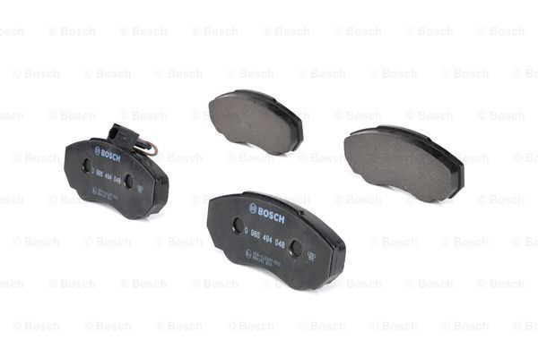 Передние тормозные колодки 0986494048 Bosch