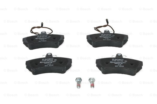 Купить 0986494056 Bosch Колодки тормозные