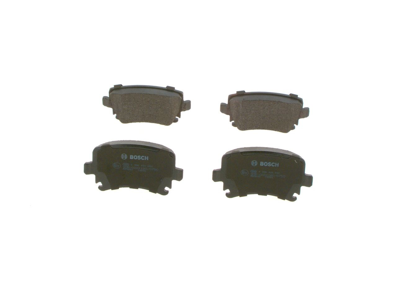 Задние тормозные колодки 0986494062 Bosch