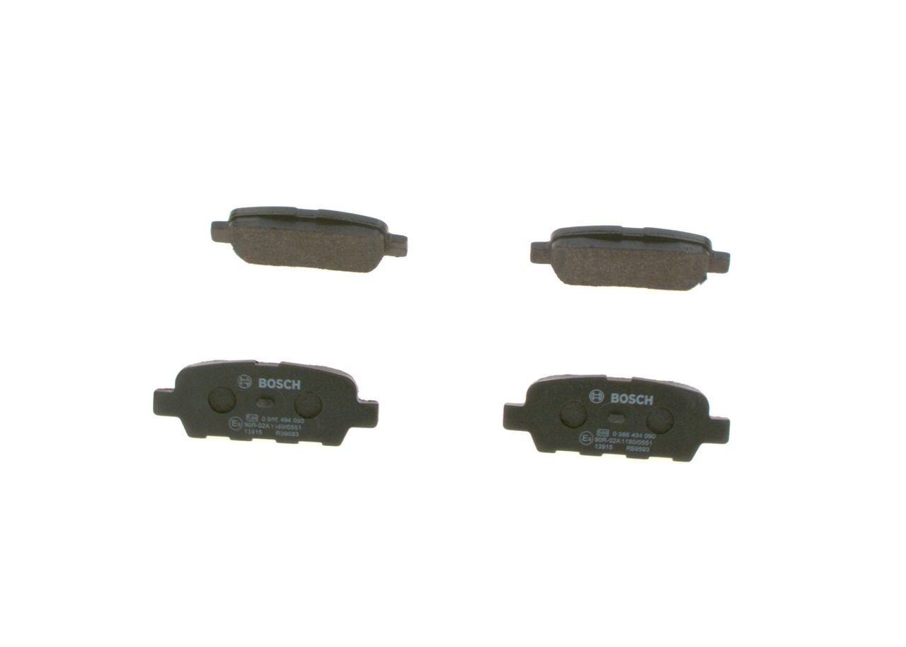 Задние дисковые колодки Bosch 0986494090