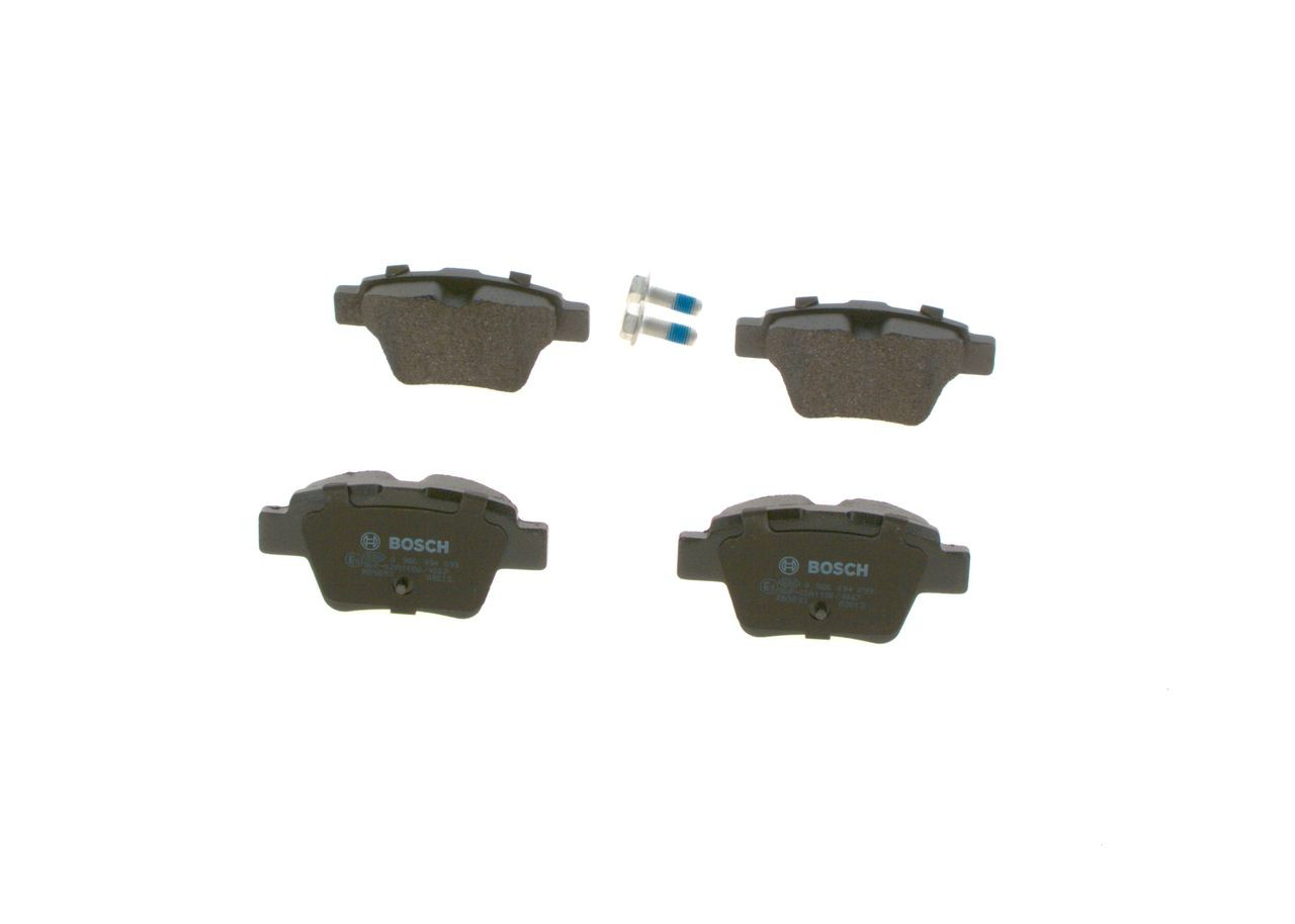 Задние тормозные колодки 0986494099 Bosch
