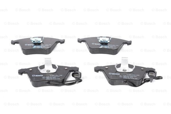 Купить 0986494104 Bosch Колодки тормозные