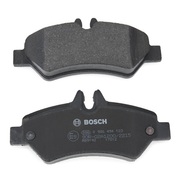 Задние тормозные колодки 0986494123 Bosch