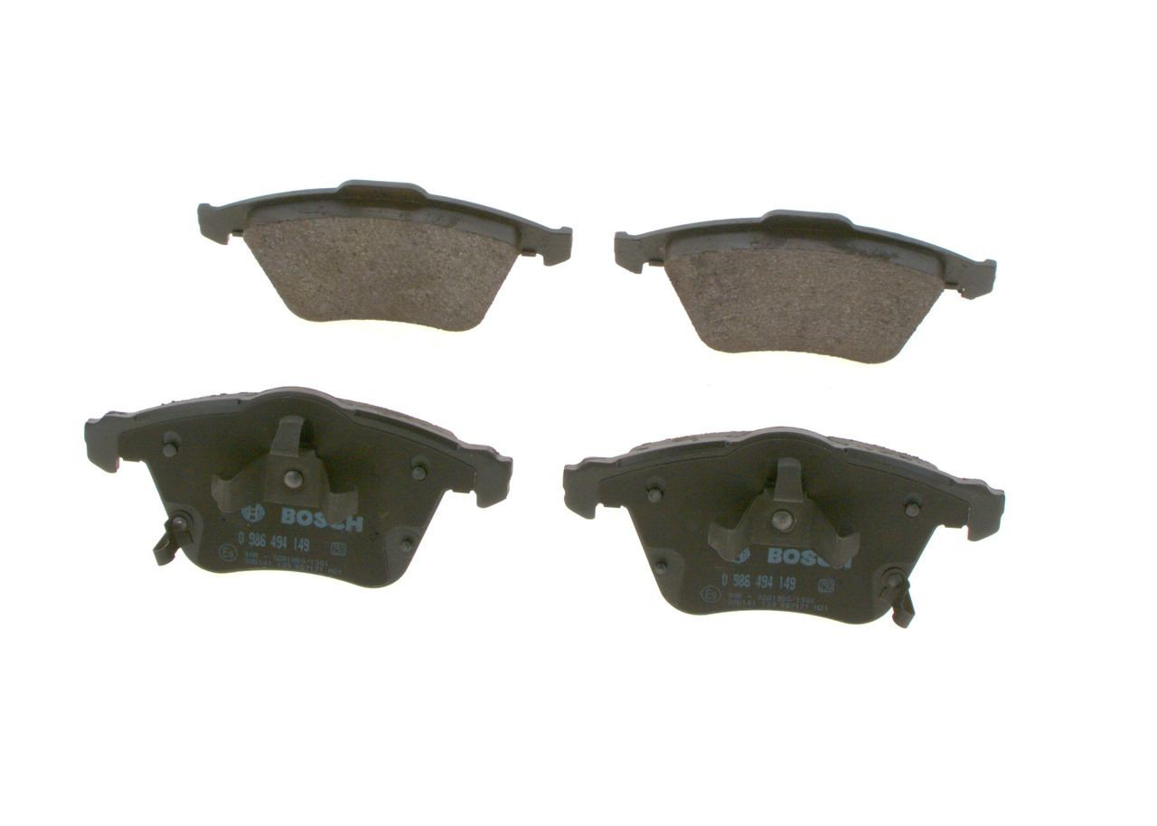 Передние тормозные колодки 0986494149 Bosch