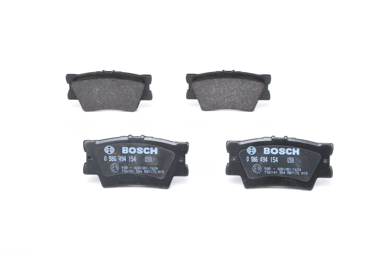 Задние дисковые колодки Bosch 0986494154