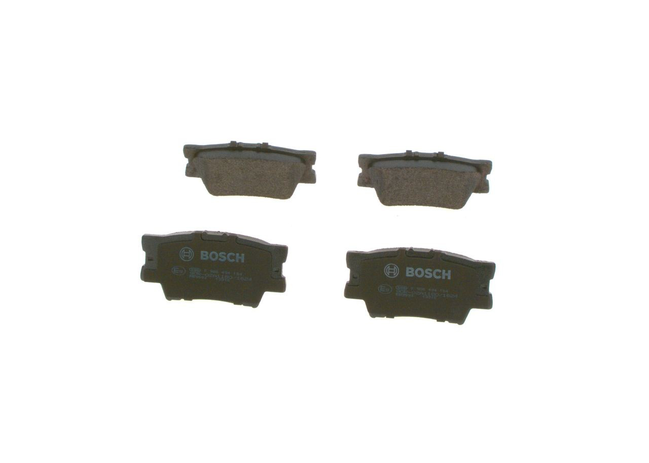 0986494154 Bosch Колодки тормозные дисковые комплект