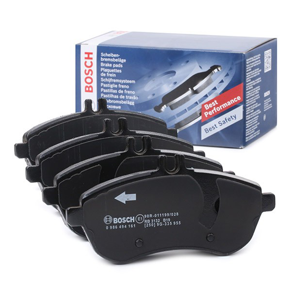 Передние тормозные колодки 0986494161 Bosch