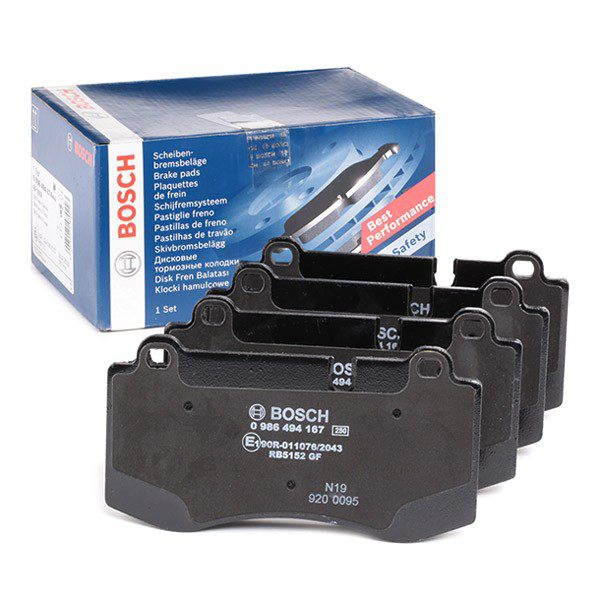Передние тормозные колодки 0986494167 Bosch