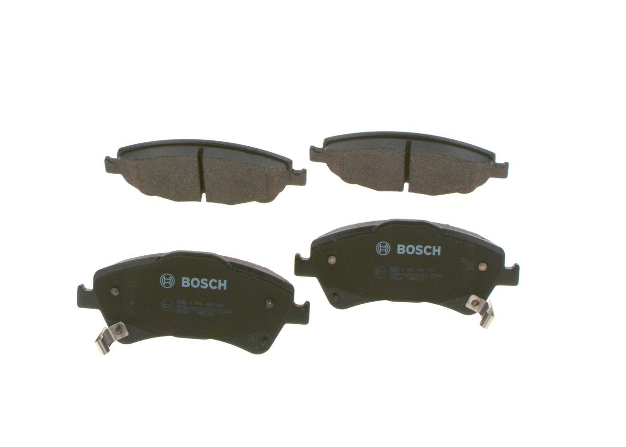 Тормозные колодки Bosch 0986494187