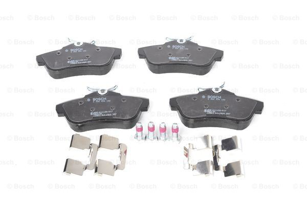 Купить 0986494192 Bosch Колодки тормозные задние, дисковые