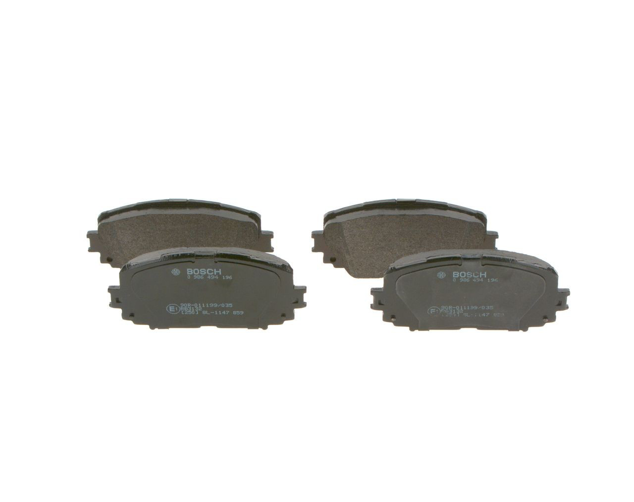 Колодки Bosch 0986494196 цена, от 33.61 USD