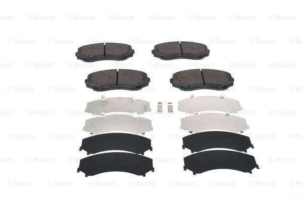 Купить 0986494204 Bosch Колодки тормозные