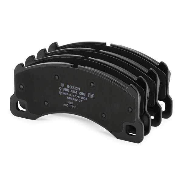 Тормозные колодки Bosch 0986494206