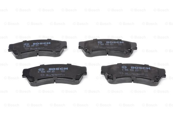 Передние тормозные колодки 0986494221 Bosch