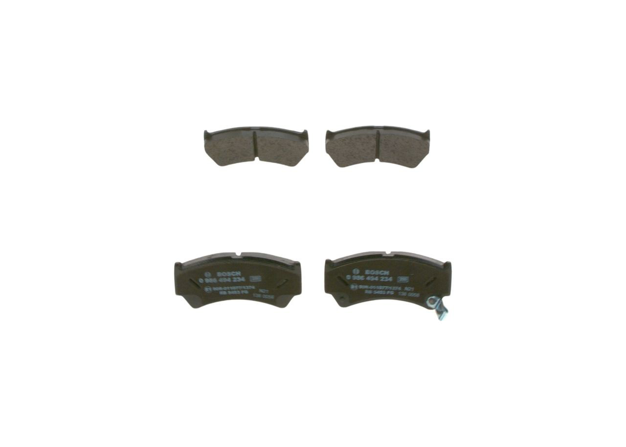 Купить 0986494234 Bosch Колодки тормозные