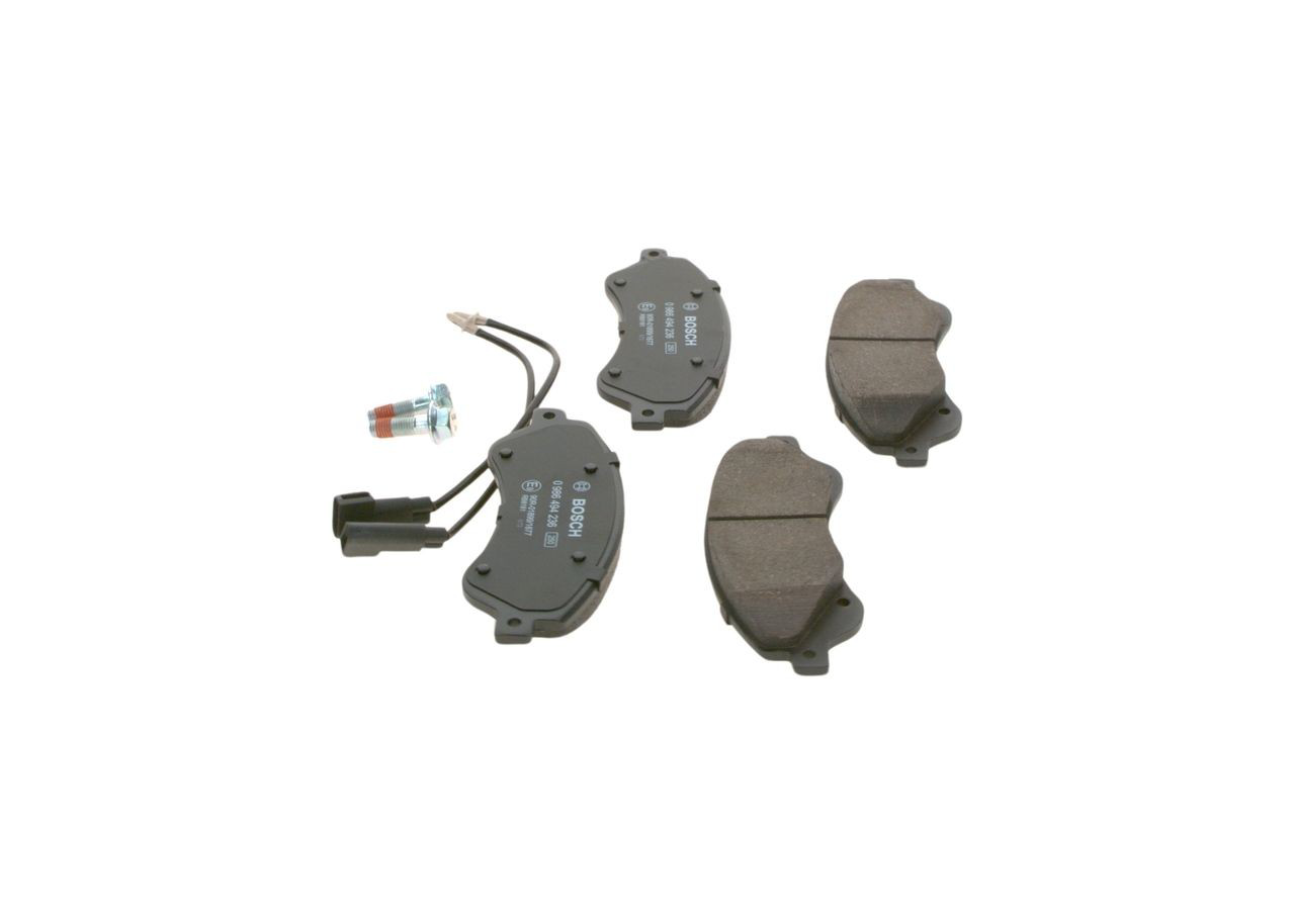 Купить 0986494236 Bosch Колодки тормозные