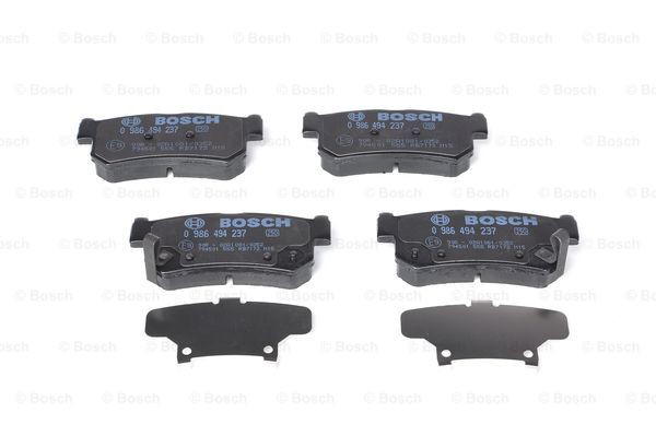 Задние тормозные колодки 0986494237 Bosch