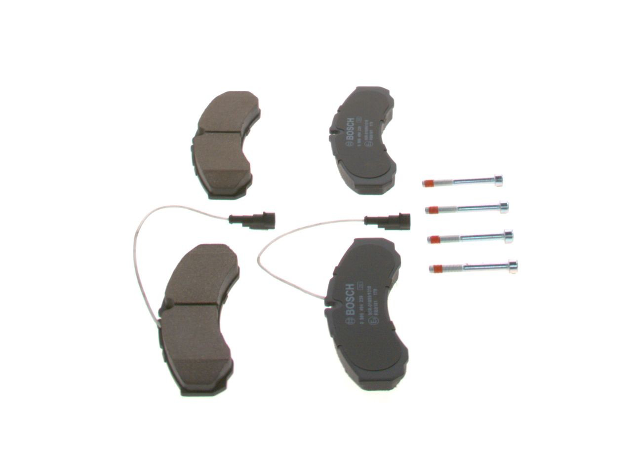 Колодки дисковые  Bosch 0986494239 цена, от 29.66 USD