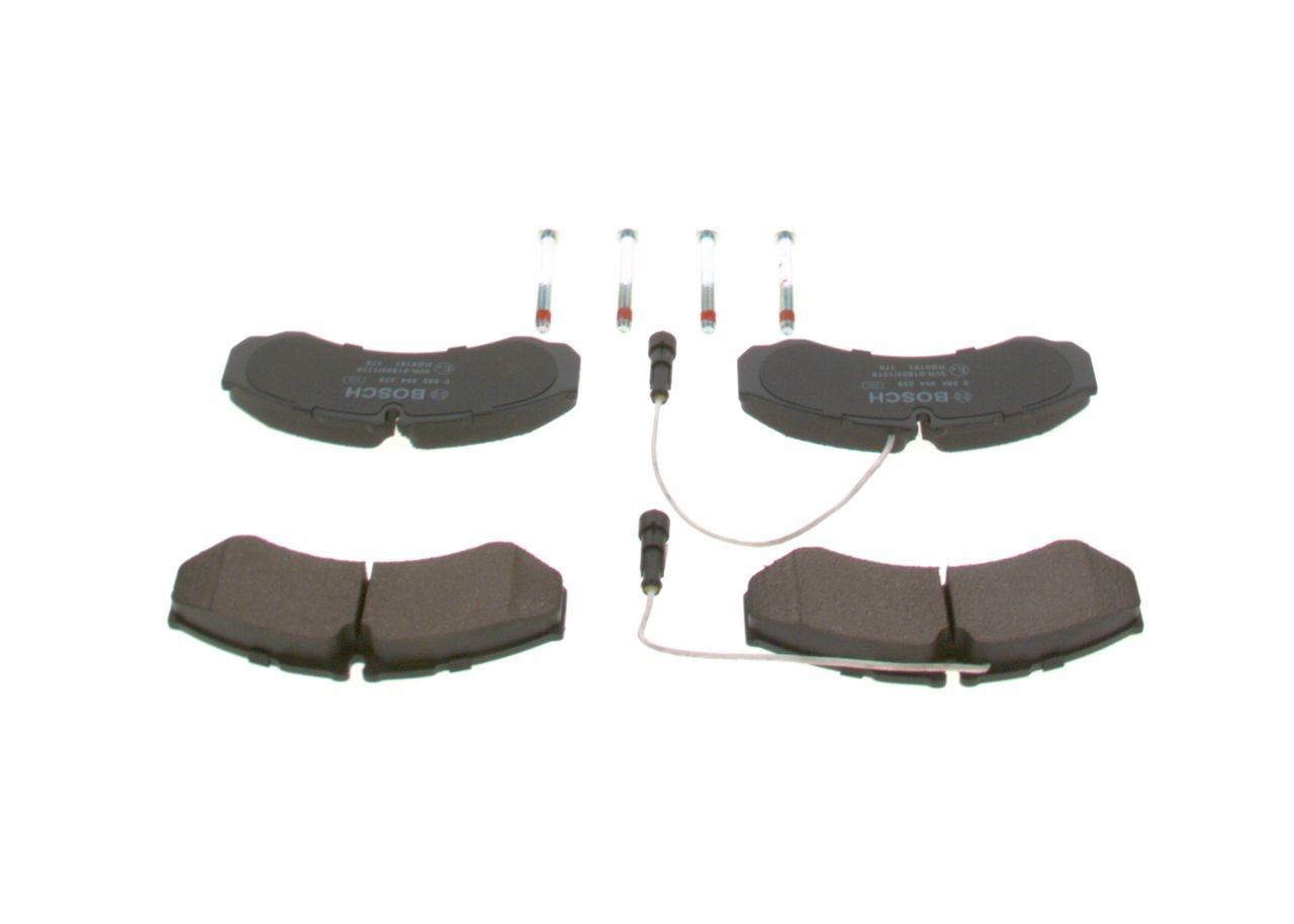 0986494239 Bosch Колодки тормозные дисковые комплект