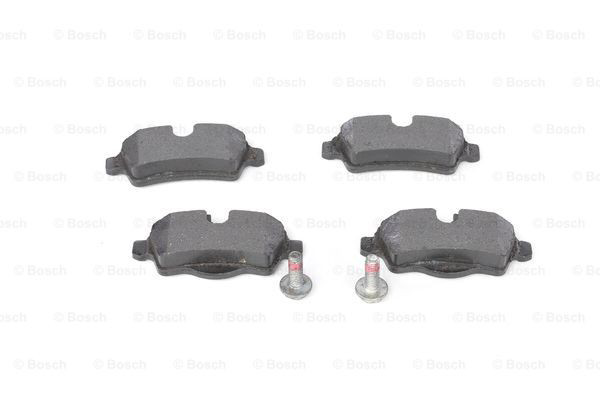 Купить 0986494242 Bosch Колодки тормозные задние, дисковые