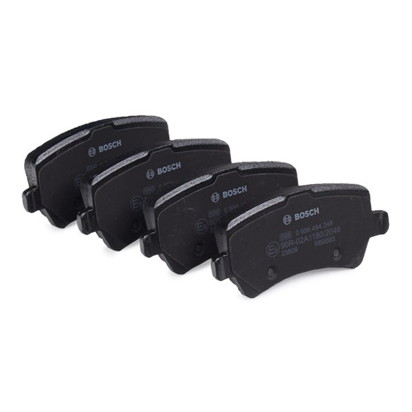 0986494248 Bosch Колодки тормозные дисковые комплект