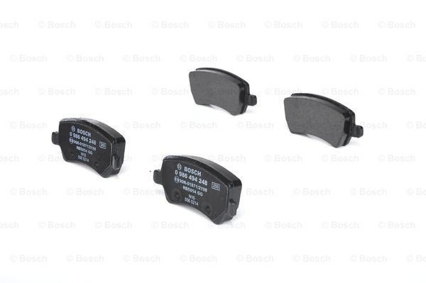 Задние тормозные колодки 0986494248 Bosch