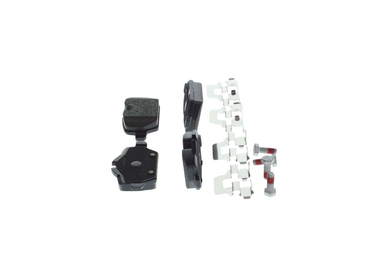 Купить 0986494269 Bosch Колодки тормозные задние, дисковые