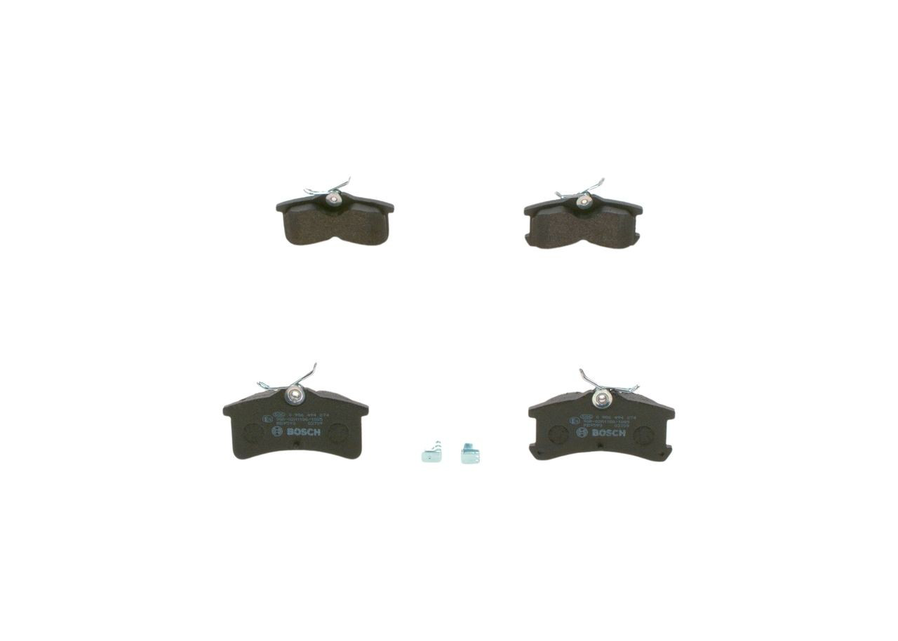 0986494274 Bosch Колодки тормозные дисковые комплект