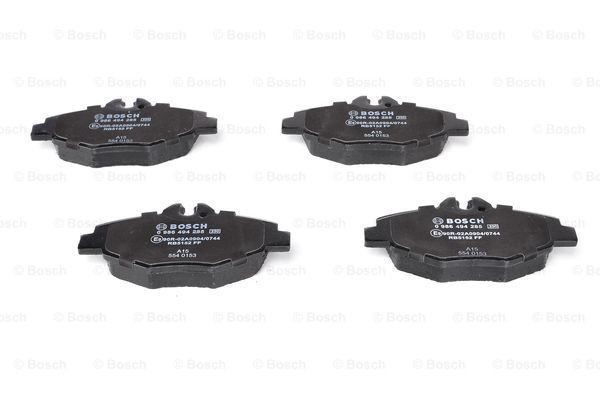 Купить 0986494285 Bosch Колодки тормозные