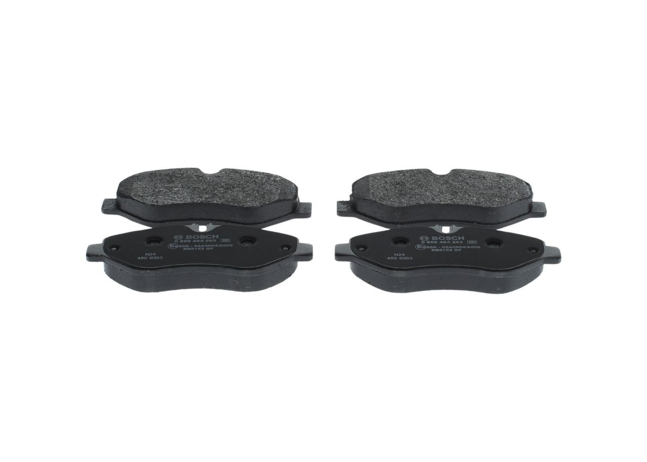 Купить 0986494293 Bosch Колодки тормозные