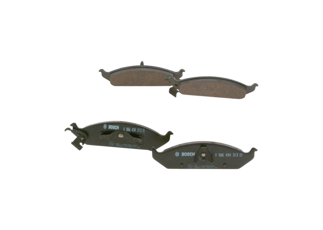 Передние тормозные колодки 0986494313 Bosch