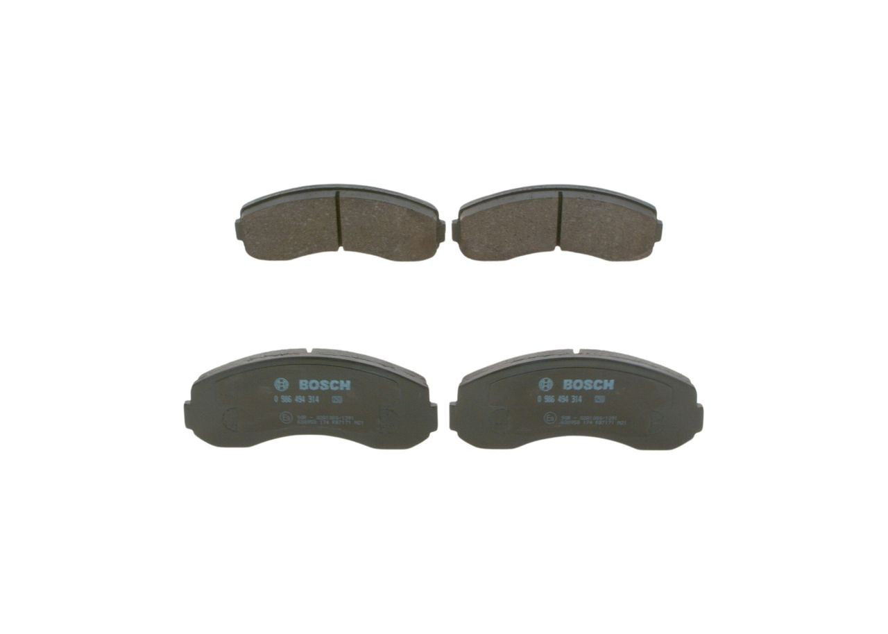 Купить 0986494314 Bosch Колодки тормозные
