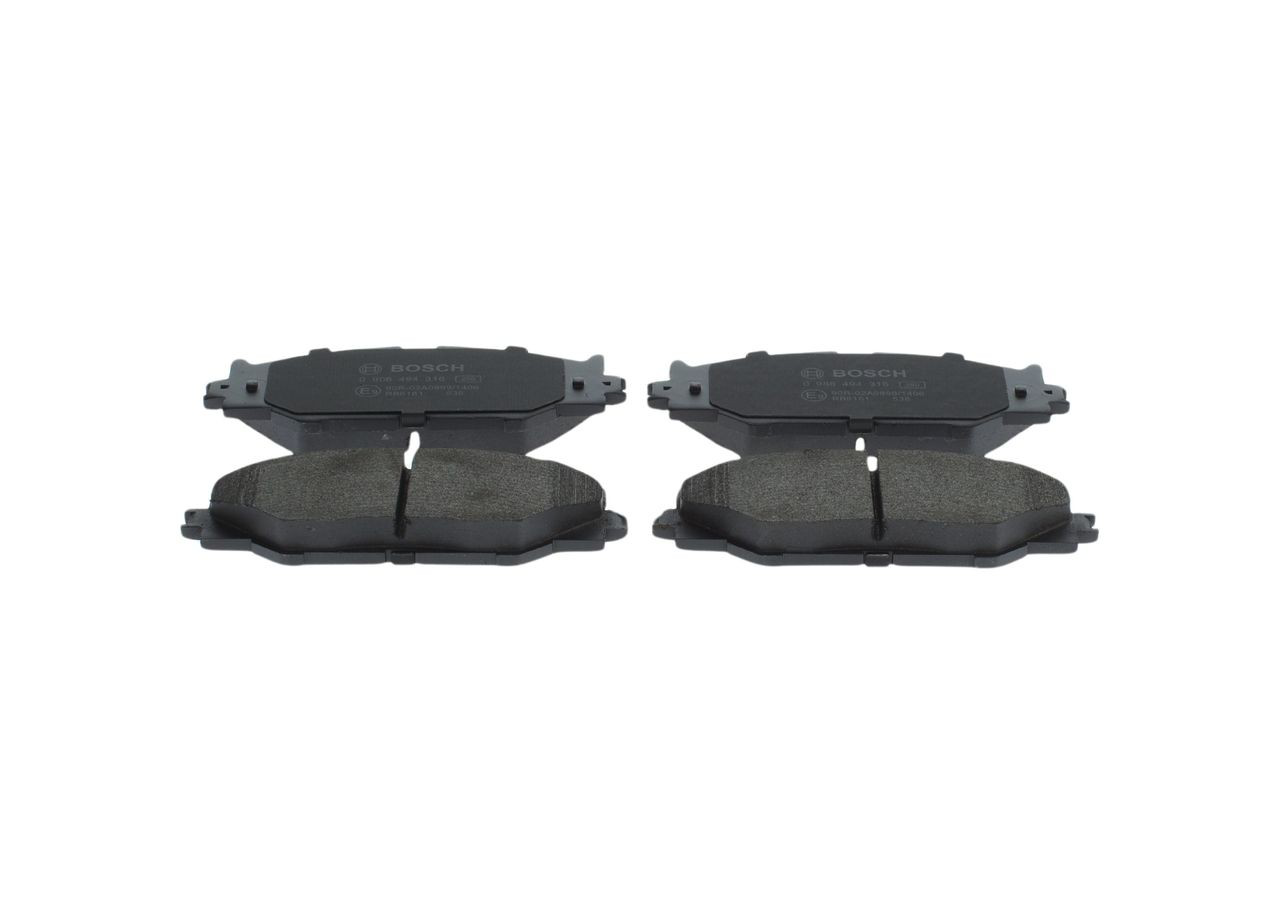 Купить 0986494316 Bosch Колодки тормозные