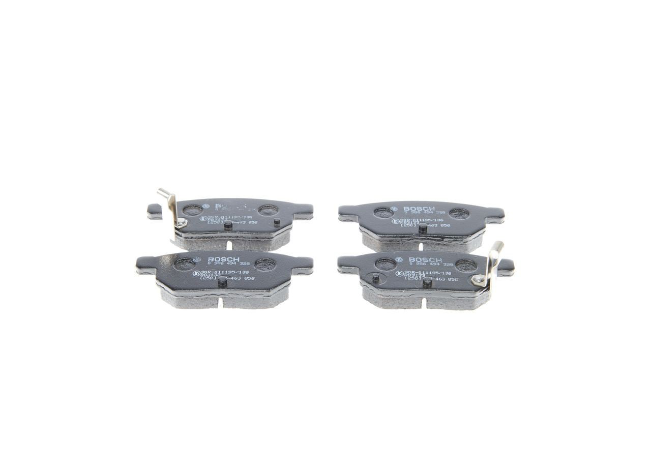 0986494328 Bosch Колодки тормозные дисковые комплект