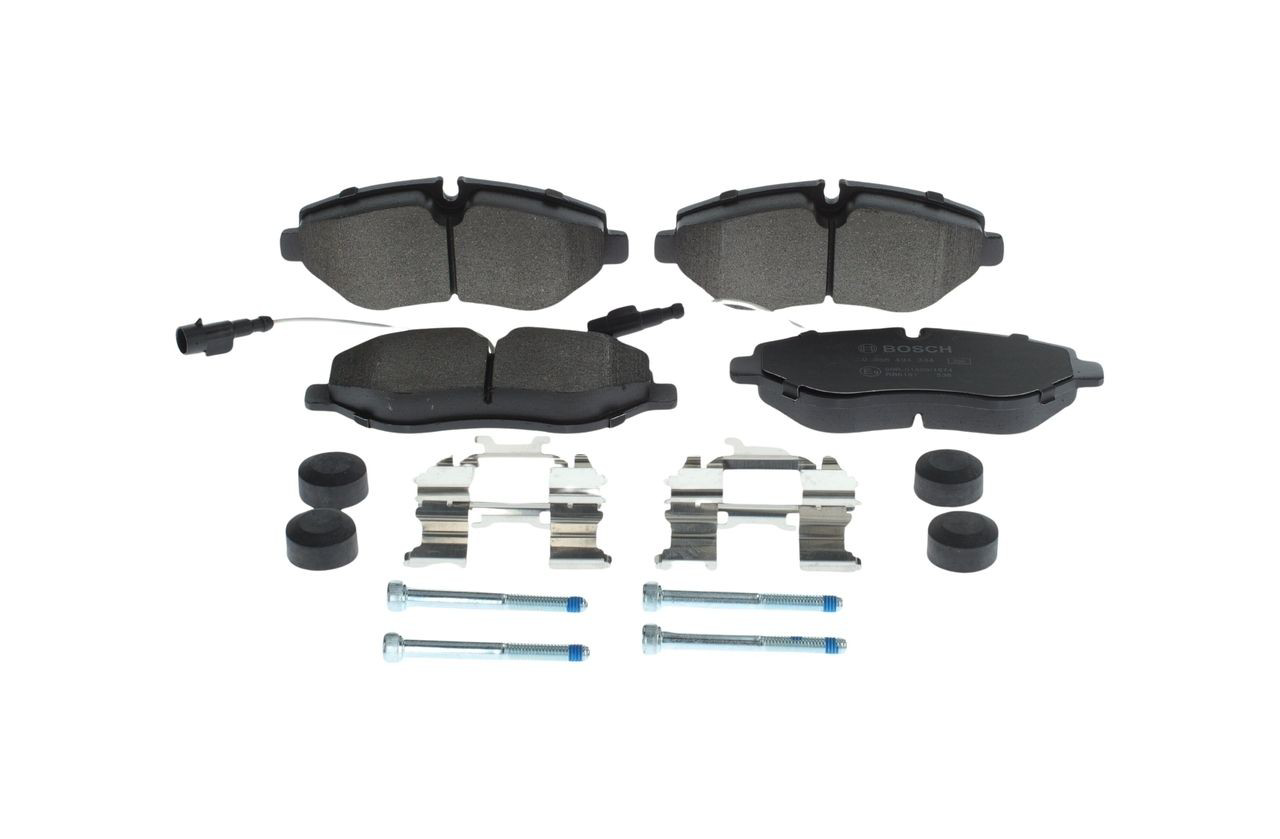 Передние тормозные колодки 0986494334 Bosch