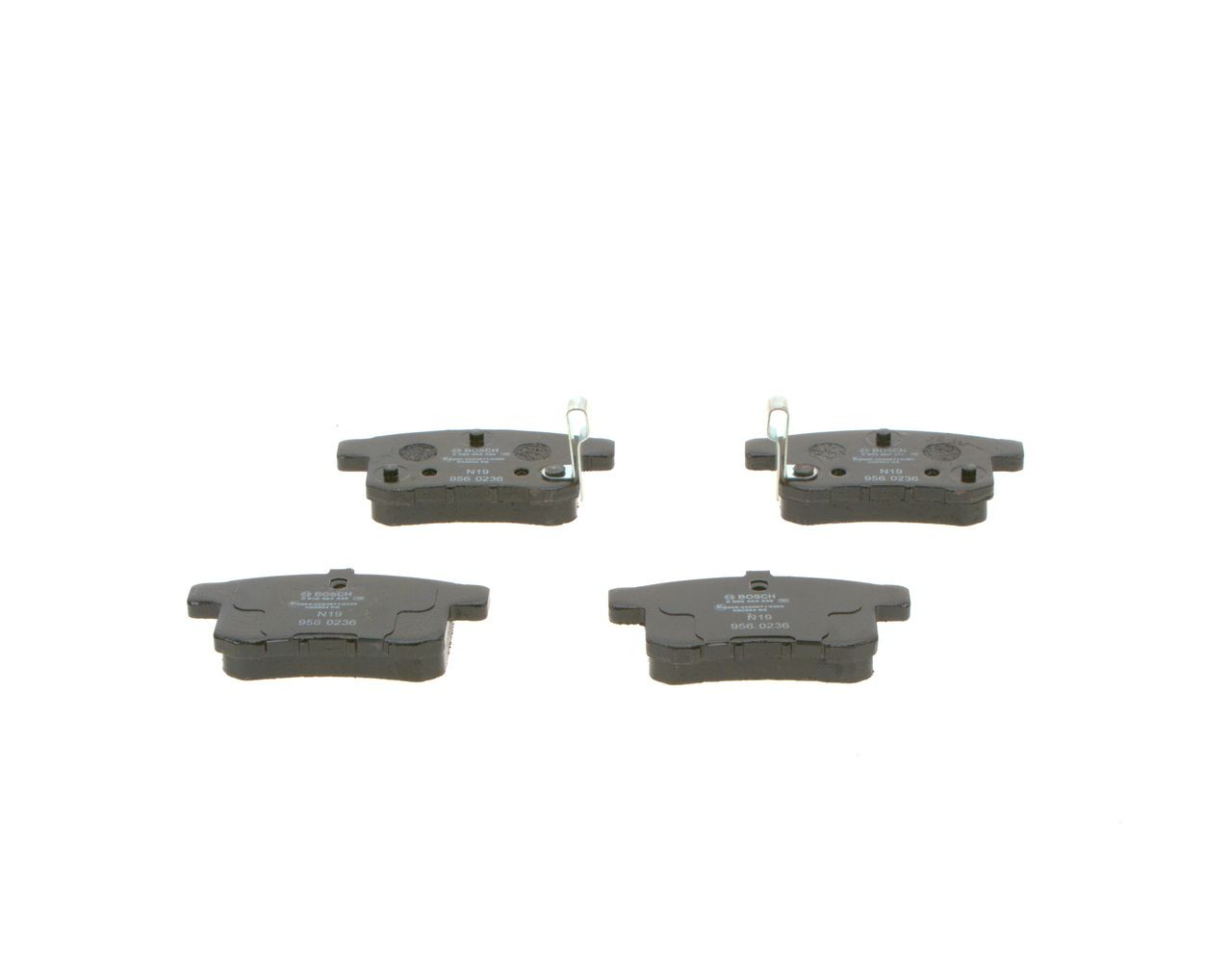 Задние тормозные колодки 0986494338 Bosch