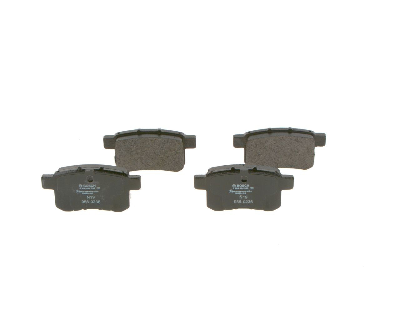Колодки дисковые  Bosch 0986494338 цена, от 22.09 USD